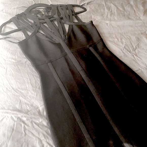 Bebe bodycon dress - Black - Picture 6 of 7